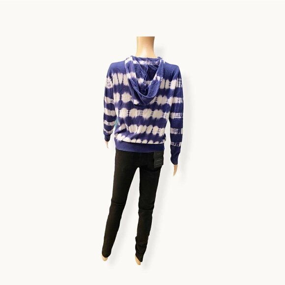 NWT Aqua Tie Dye Hoodie - Picture 4 of 5